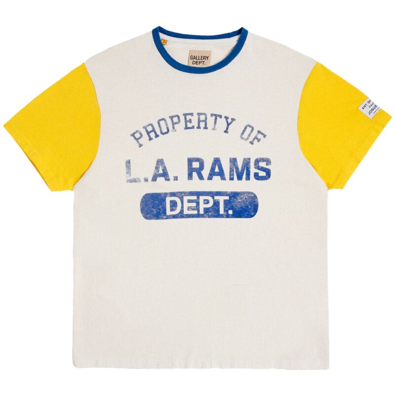 GALLERY DEPT. LA Rams Color Block Tee Multicolor
