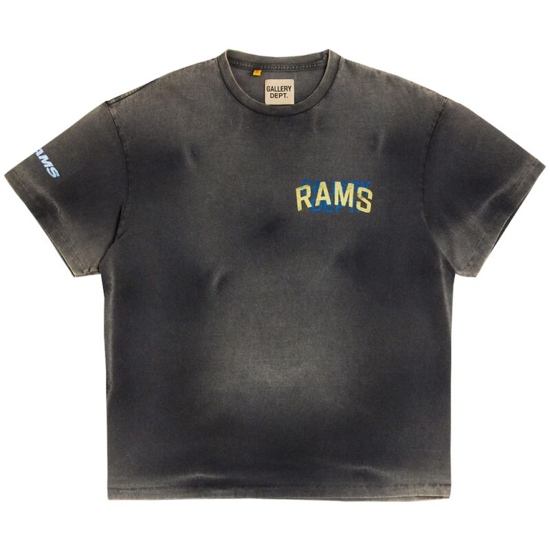 GALLERY DEPT. LA Rams Sun Faded Tee Black