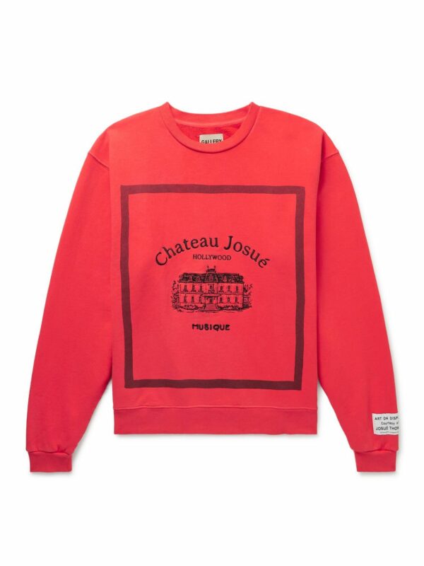 GALLERY DEPT. Musique Crewneck 'Red'