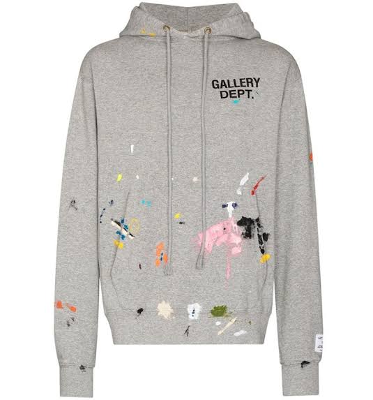 GALLERY DEPT. Painter Logo Hoodie Grey
