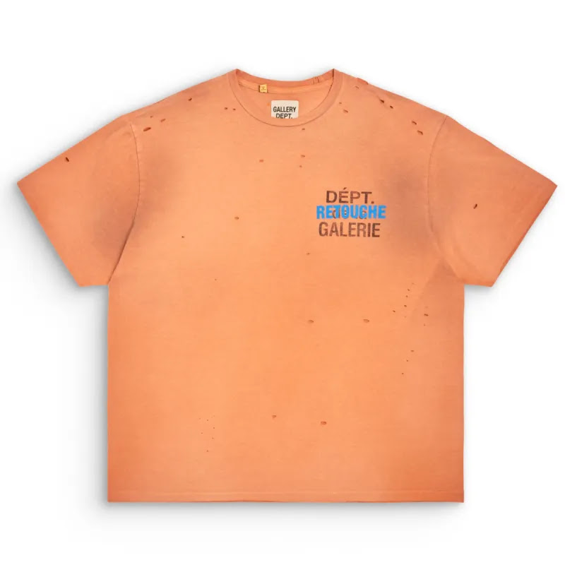 GALLERY DEPT. Retouche Damaged French Tee1