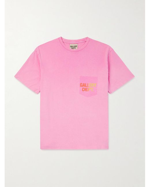 GALLERY DEPT. Souvenir Tee 'Candy Pink'