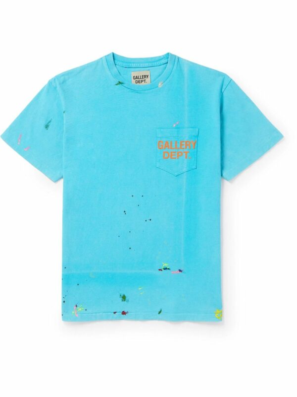 GALLERY DEPT. Vintage Logo Painted Cotton T-Shirt