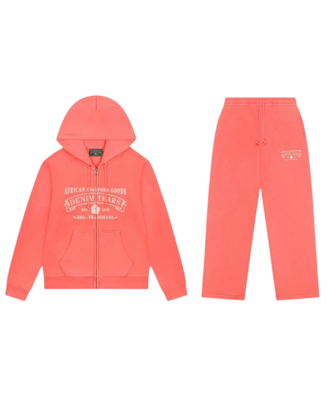 Denim Tears ADG Zip Set Sea Coral