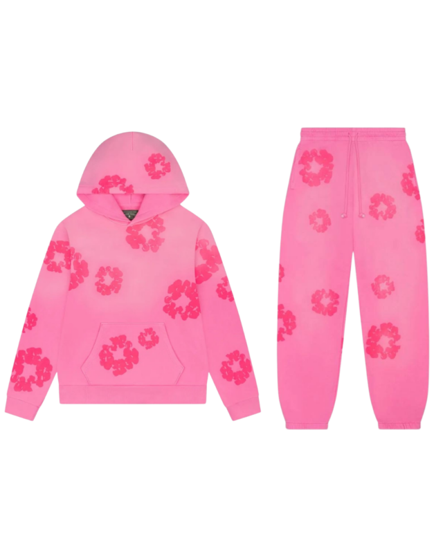 Denim Tears Mono Cotton Wreath Set Pink