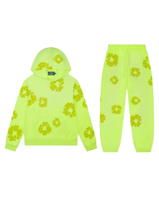 Denim Tears Mono Cotton Wreath Set Yellow