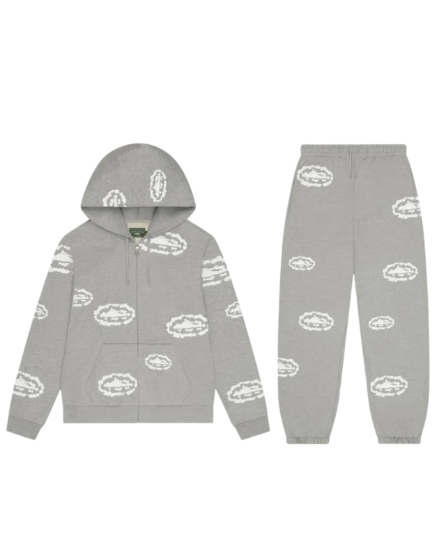 Denim Tears x Corteiz Set Grey