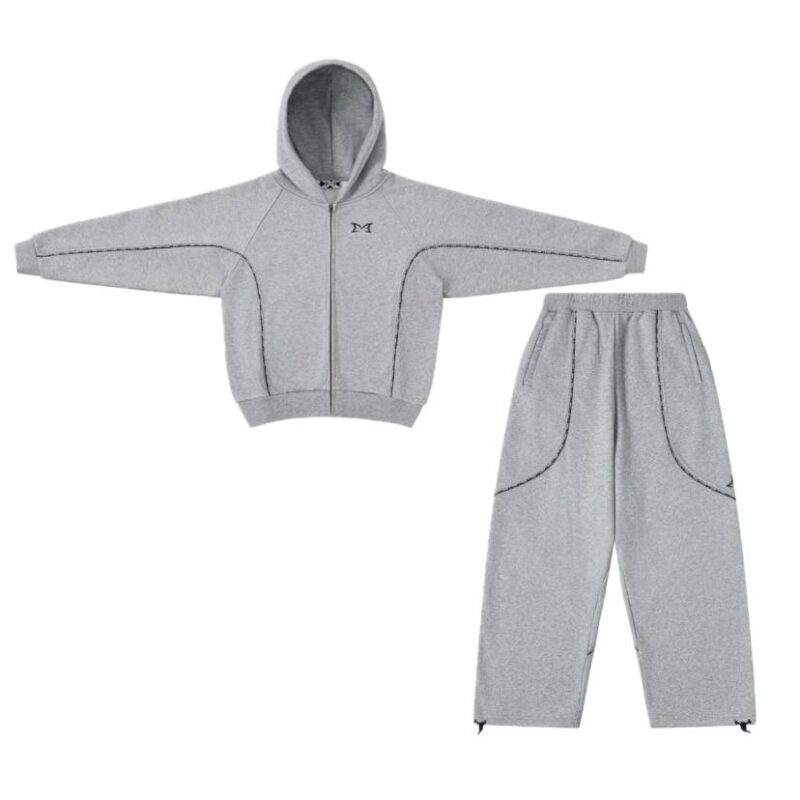 Merta Piping Tracksuit (Grey)