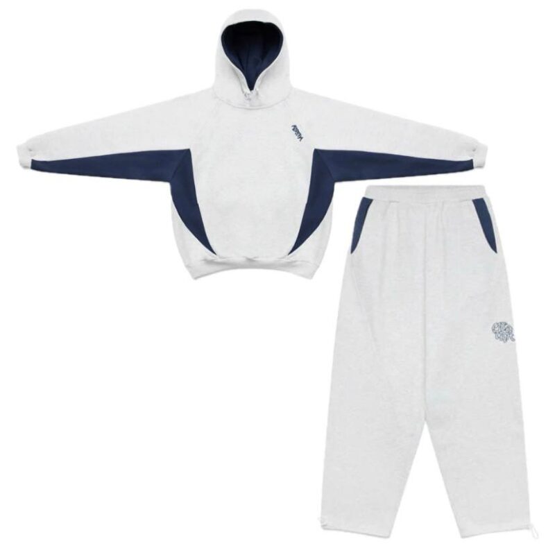 Mertra Bigstep Tracksuit (Grey/Navy)