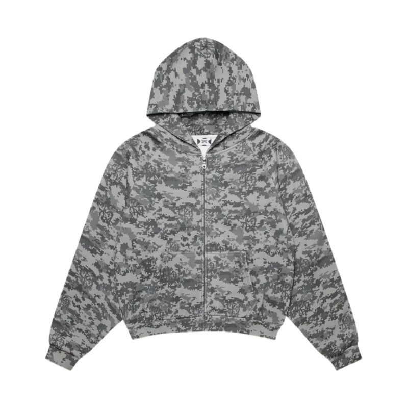 Mertra Glitch Hood (Dark Grey)