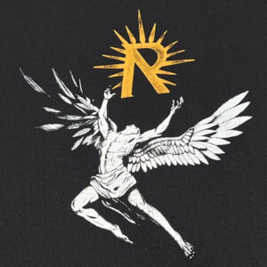 Represent Icarus Hoodie Jet Black3