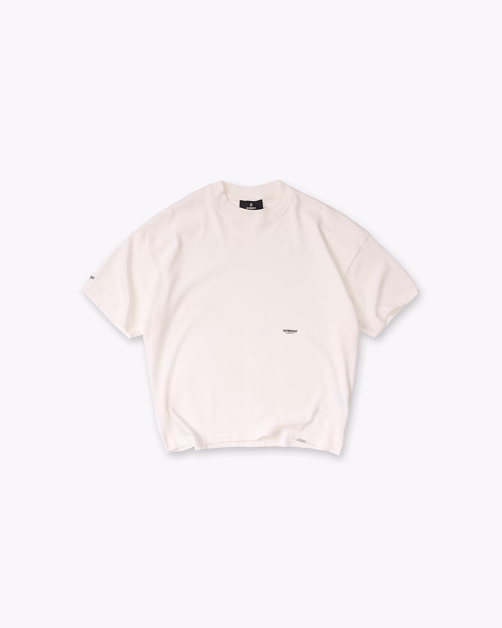 Represent Micro Owners Club T-Shirt Flat White