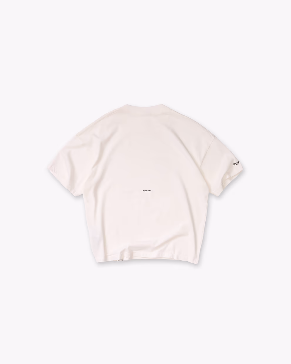 Represent Micro Owners Club T-Shirt Flat White1