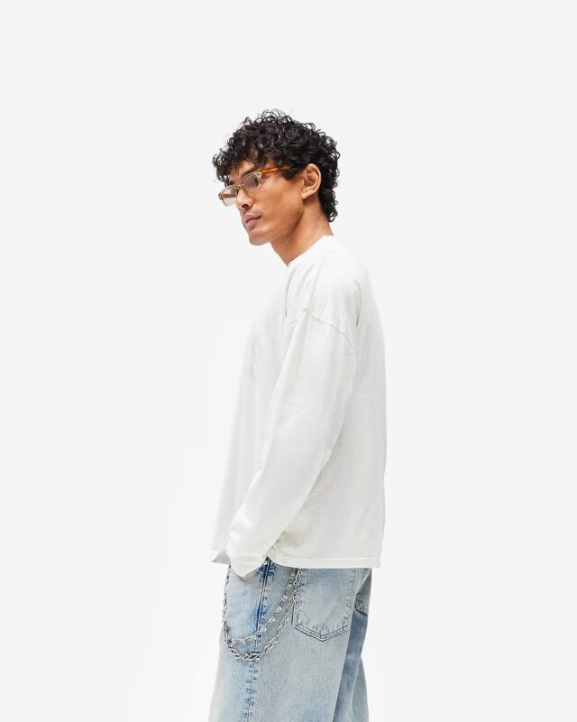 Represent Owners Club Long Sleeve T-Shirt Chalk2