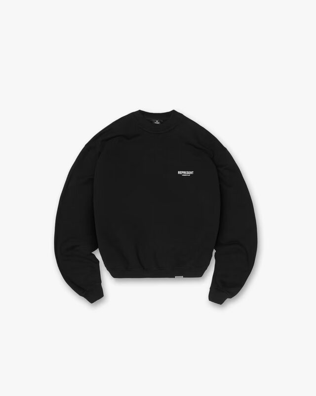 Represent Owners Club Sweater Black1