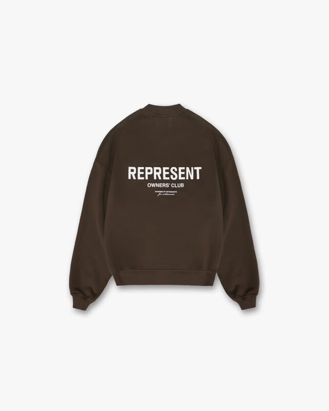 Represent Owners Club Sweater Brown