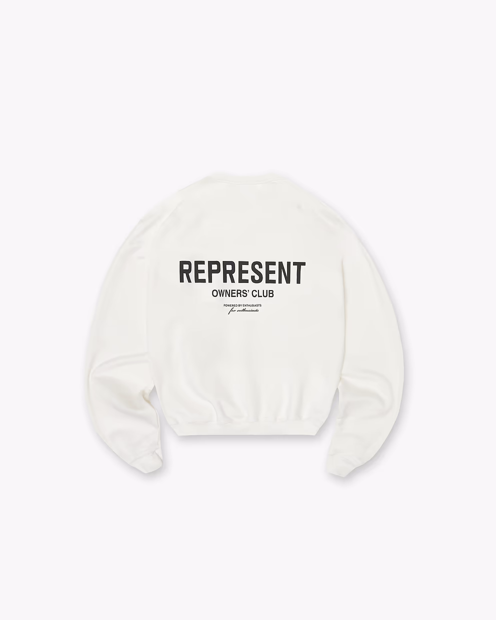 Represent Owners Club Sweater Flat White