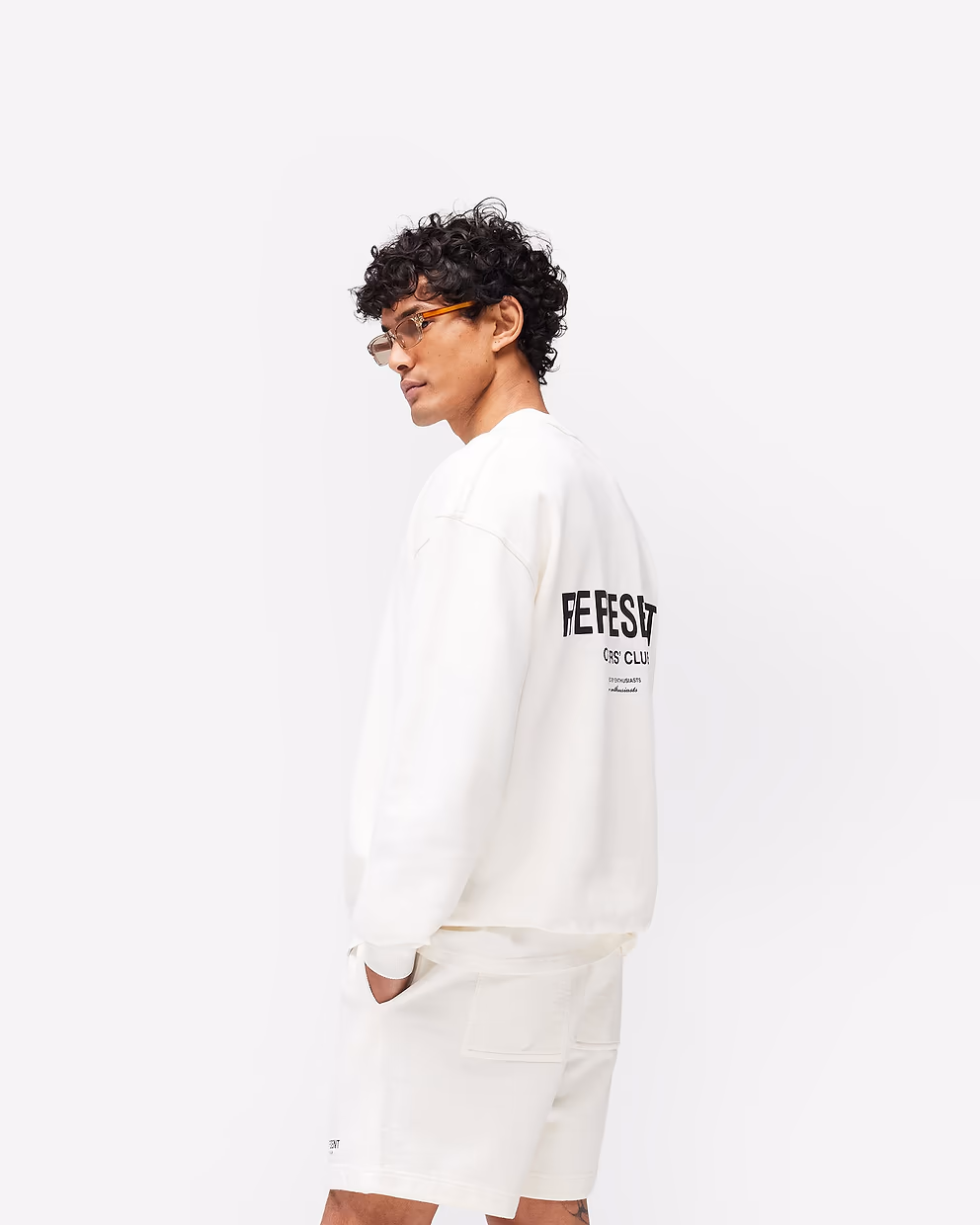 Represent Owners Club Sweater Flat White4