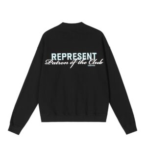 Represent Patron Of The Club Sweater Black2