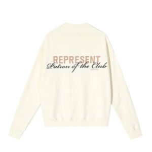 Represent Patron Of The Club Sweater White