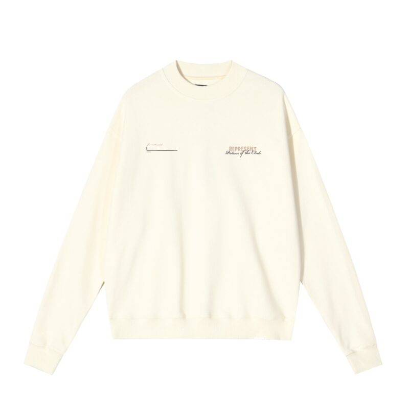 Represent Patron Of The Club Sweater White2