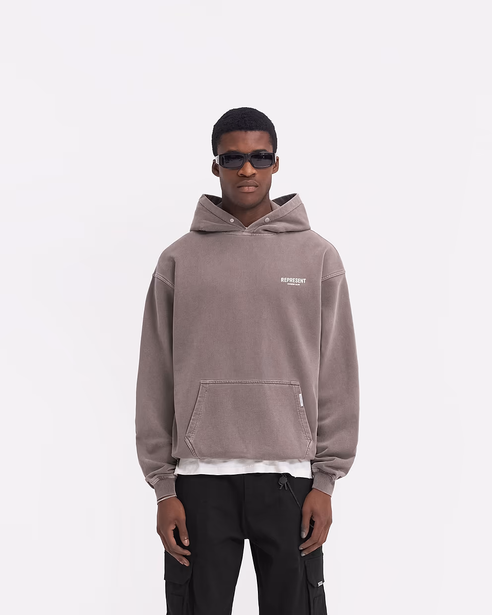 Represent Represent Owners Club Hoodie Fog2
