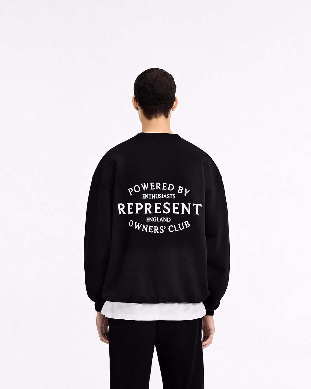Represent Represent Owners Club Stamp Sweater Jet Black4