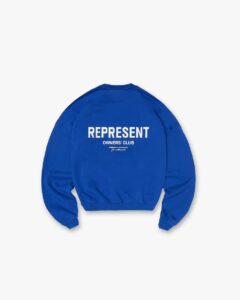 Represent Represent Owners Club Sweater Cobalt