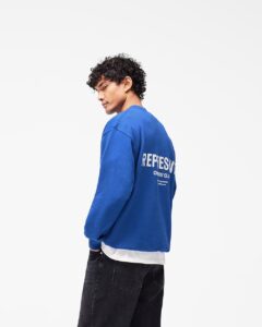 Represent Represent Owners Club Sweater Cobalt4