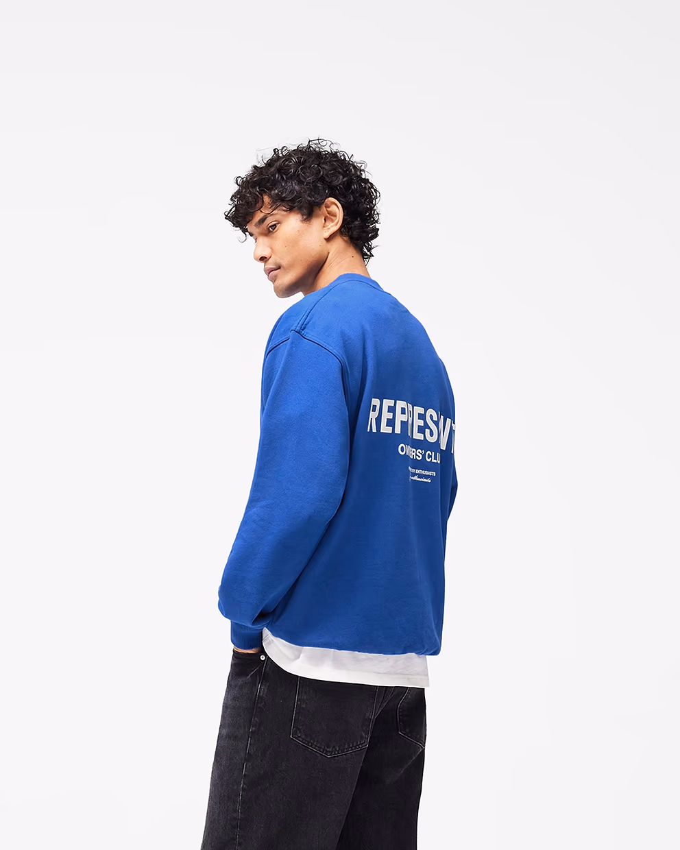Represent Represent Owners Club Sweater Cobalt4