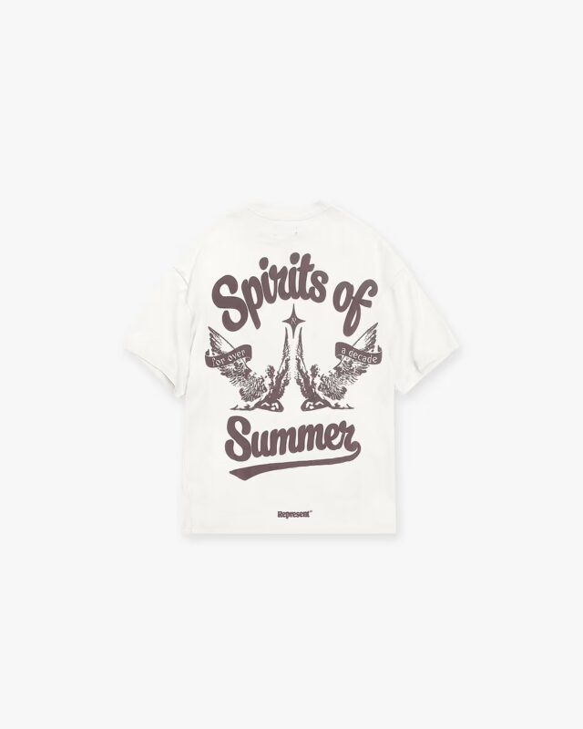 Represent Spirits Of Summer T-Shirt Flat White