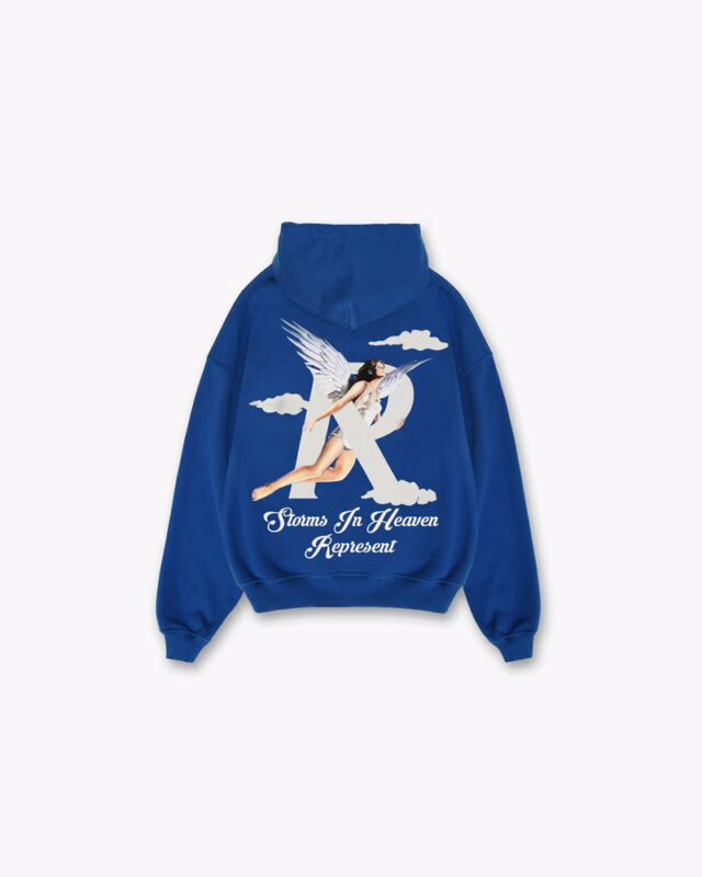 Represent Storms In Heaven Hoodie - Cobalt