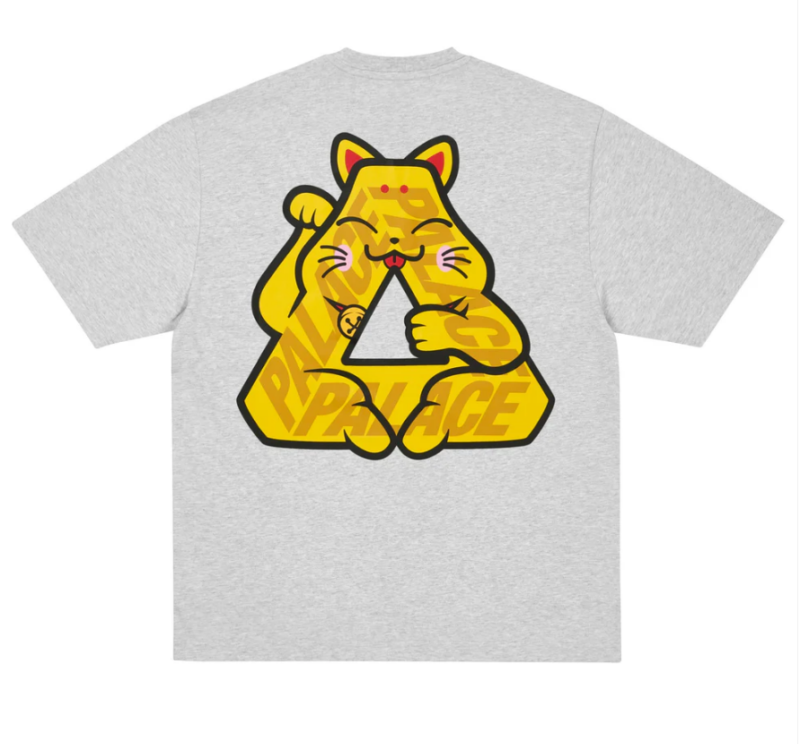Palace Lucky P3 Tee Grey