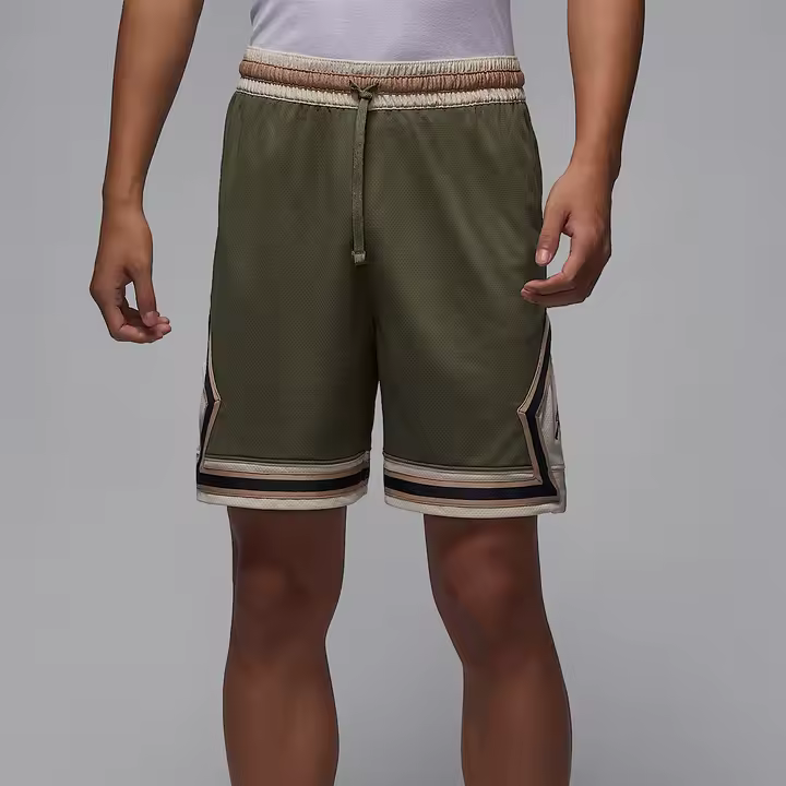 Nike Jordan Dri-FIT Sport Diamond Mesh Shorts Olive