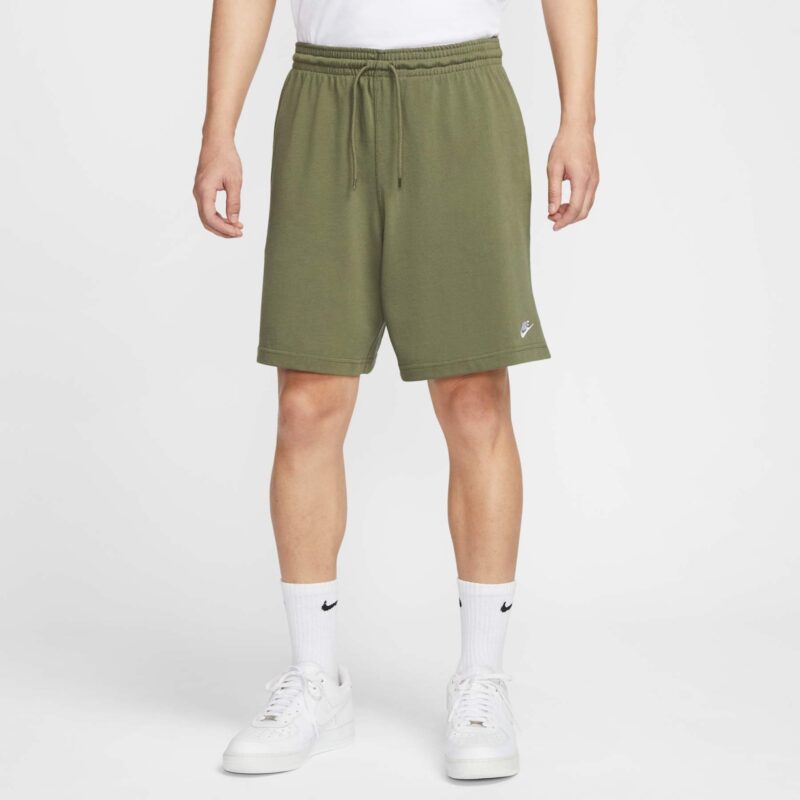 Nike Club French Terry Shorts Olive