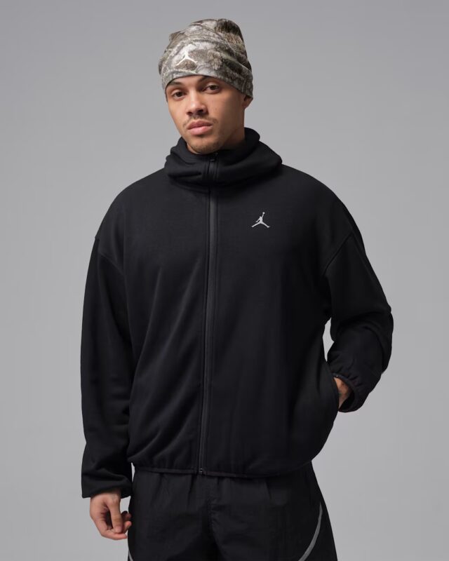 Nike Jordan Brooklyn Hike Mike Zip Hoodie Black