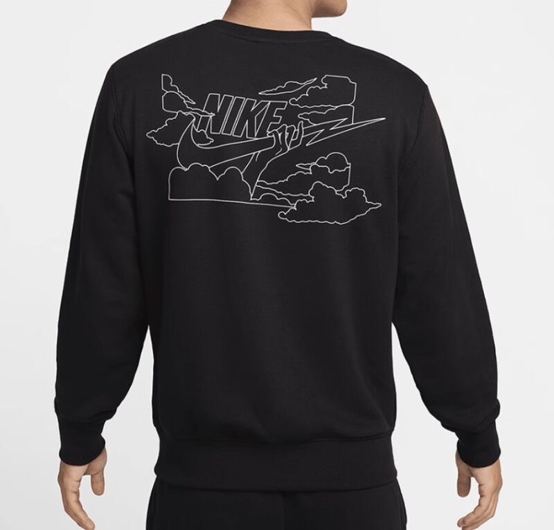 Nike M Club FT Crewneck Black