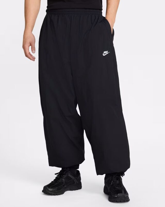 Nike Woven Oversized Pants Black