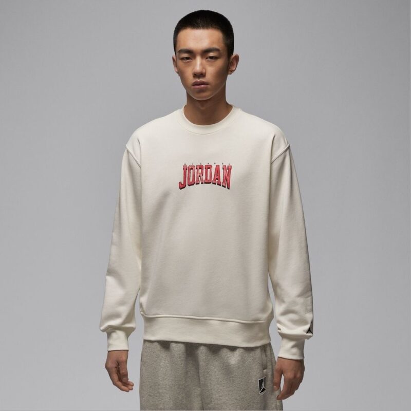 Nike Jordan Fleece Graphic Crewneck Sail
