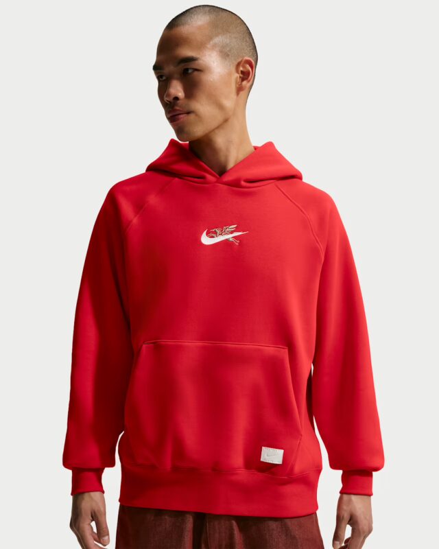 Nike Sportswear LNY Hoodie Red