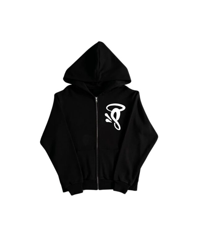 Syna World Black Zip Hoodie