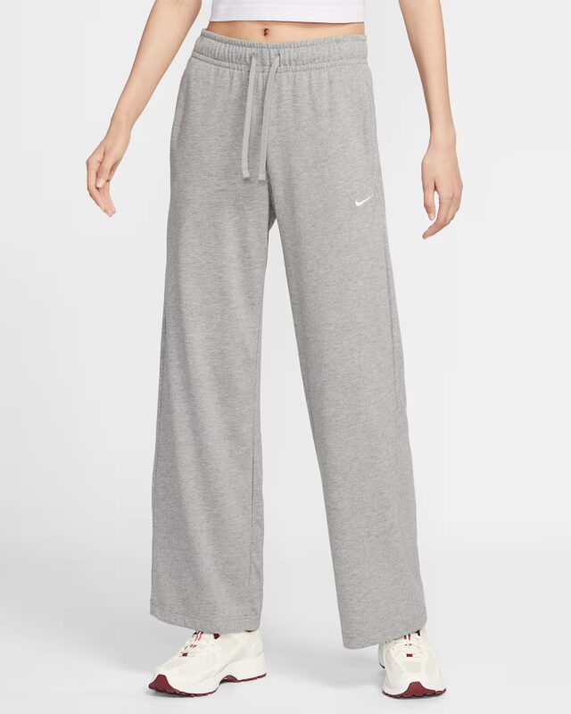 Nike Phoenix Fleece Wide-Leg Pants Grey