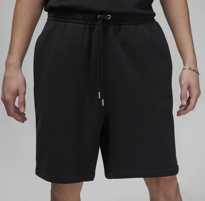 Nike Jordan Wordmark Men's Fleece Shorts Black
