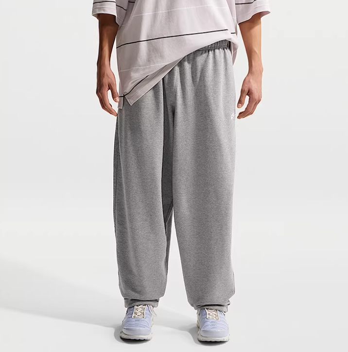 Nike Sportswear Club Fleece Oversized French Terry Pants Grey