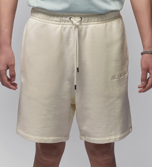 Nike Jordan Wordmark Men's Fleece Shorts Sail