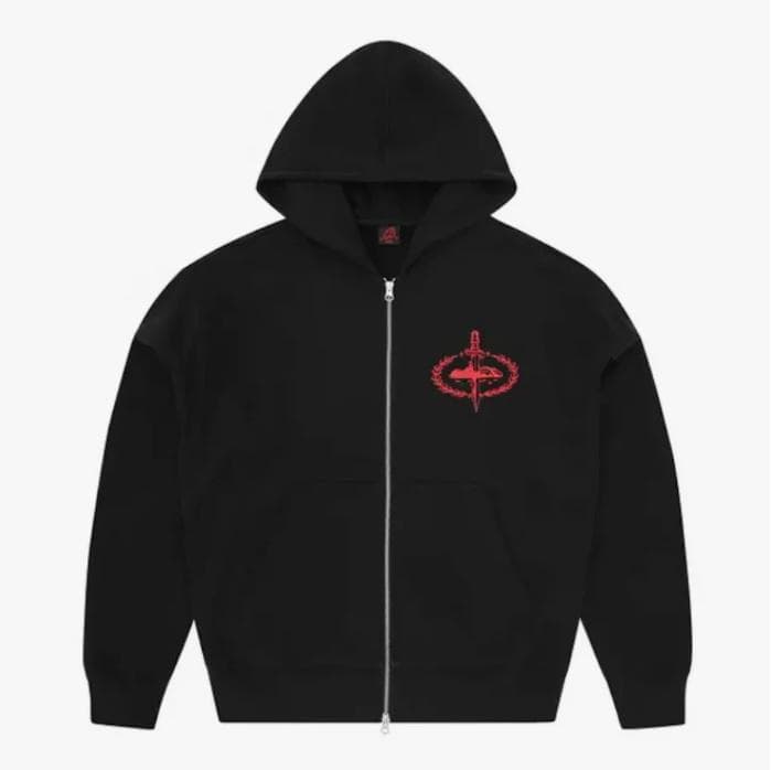 Corteiz x 21 Savage Zip Hoodie