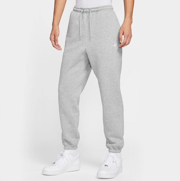 Nike Club Knit Joggers Grey