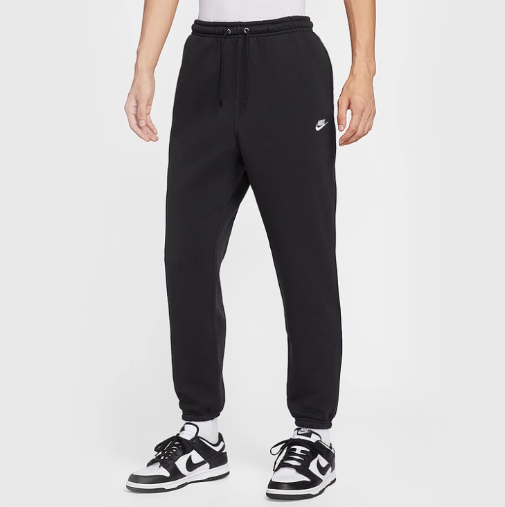 Nike Club Knit Joggers Black