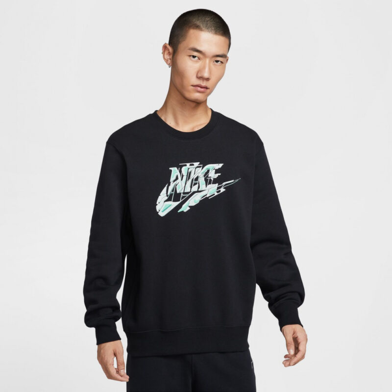 Nike Club BB MECHA Crewneck Black