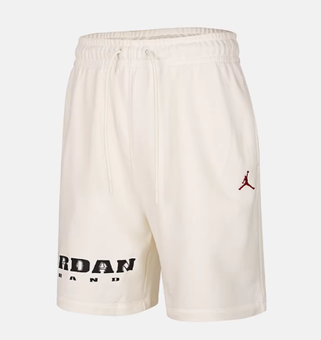Nike Jordan Brooklyn Fleece Graphic Shorts Sail